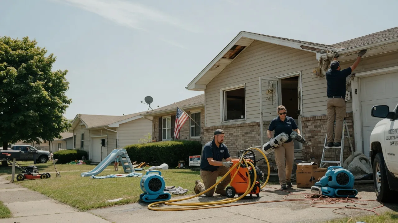 Water Damage Restoration in Brussels, IL near me